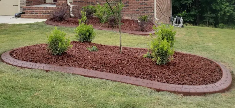 Xtreme Curb Appeal - Decorative concrete curbing installation